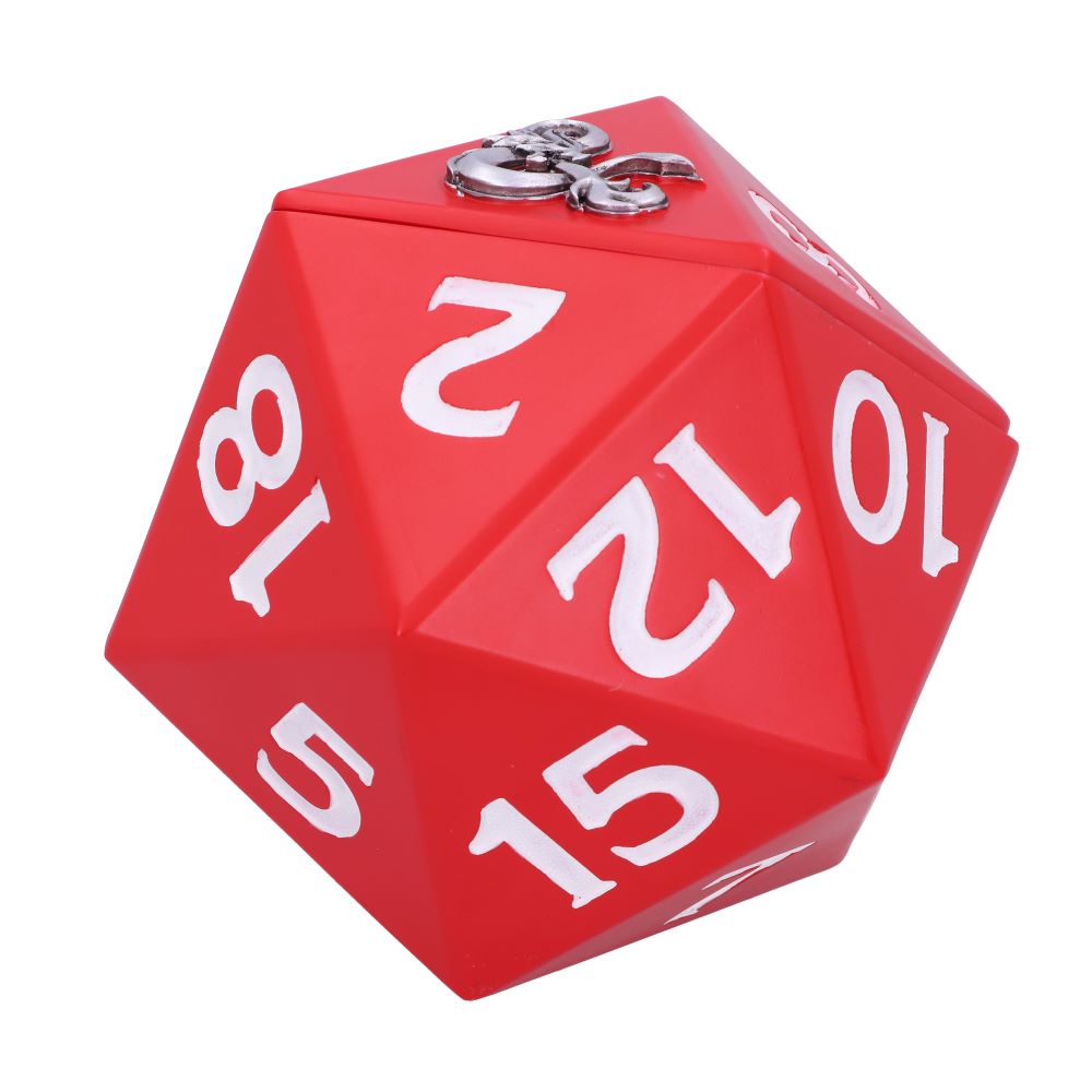 Dungeons & Dragons D20 Dice Storage Box | Official Collectible