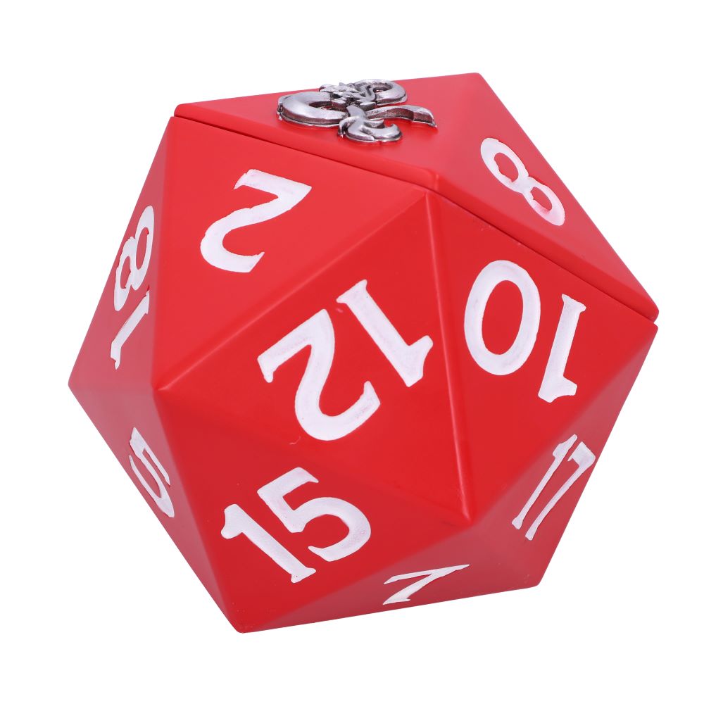 Dungeons & Dragons D20 Dice Storage Box | Official Collectible