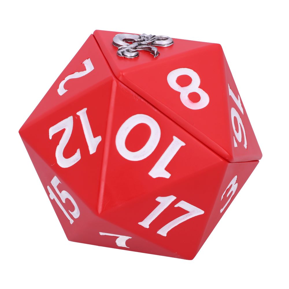Dungeons & Dragons D20 Dice Storage Box | Official Collectible
