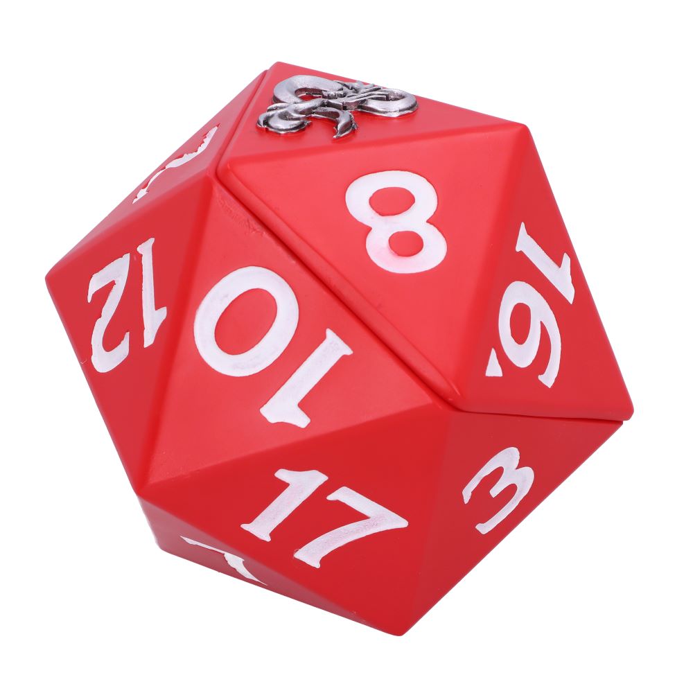 Dungeons & Dragons D20 Dice Storage Box | Official Collectible