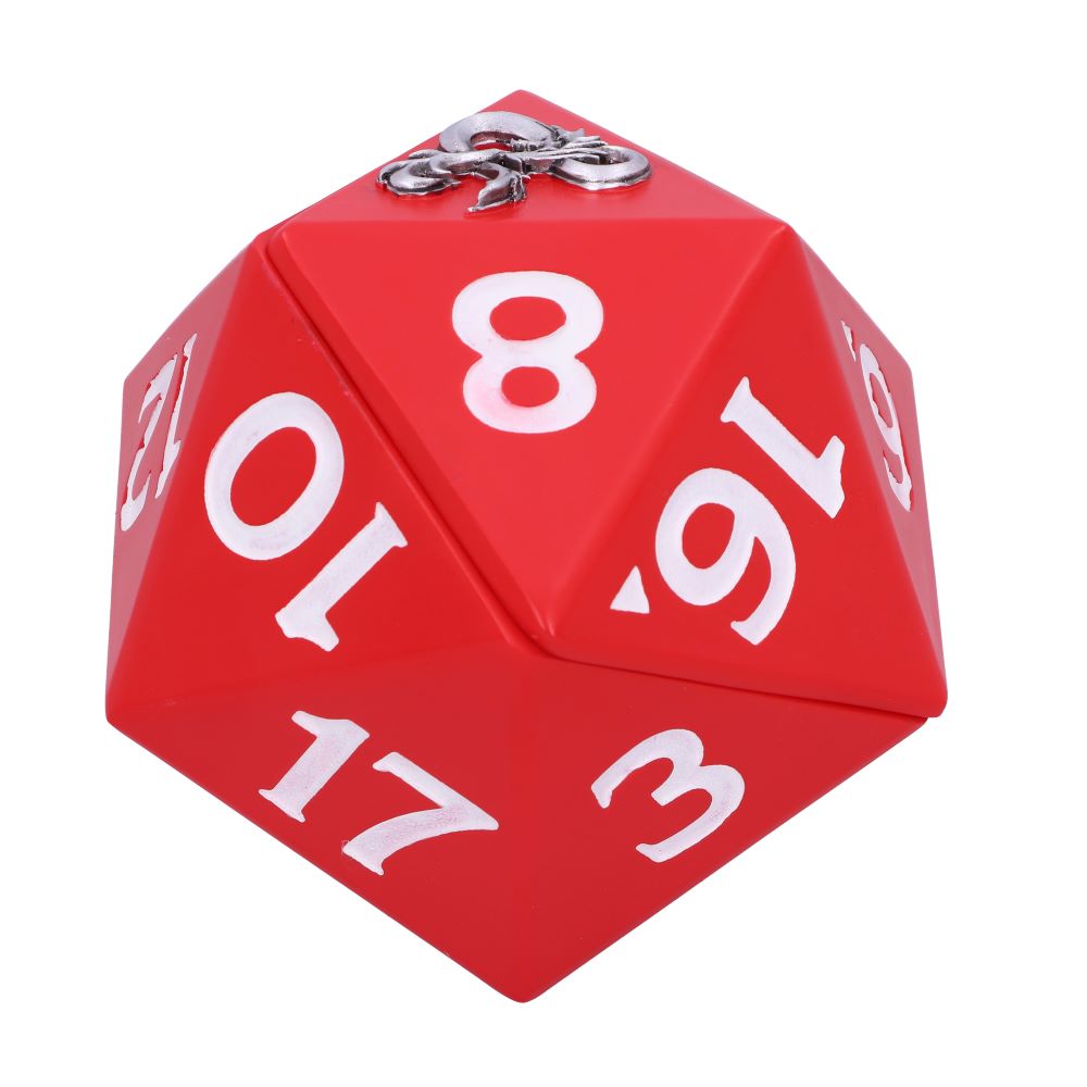 Dungeons & Dragons D20 Dice Storage Box | Official Collectible