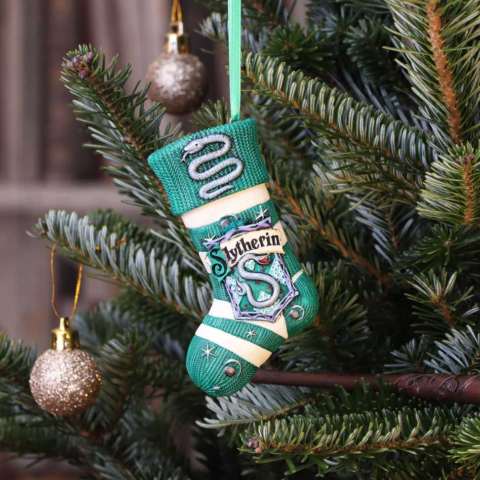Harry Potter Slytherin Christmas Stocking Ornament
