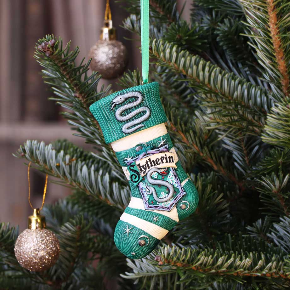 Harry Potter Slytherin Christmas Stocking Ornament
