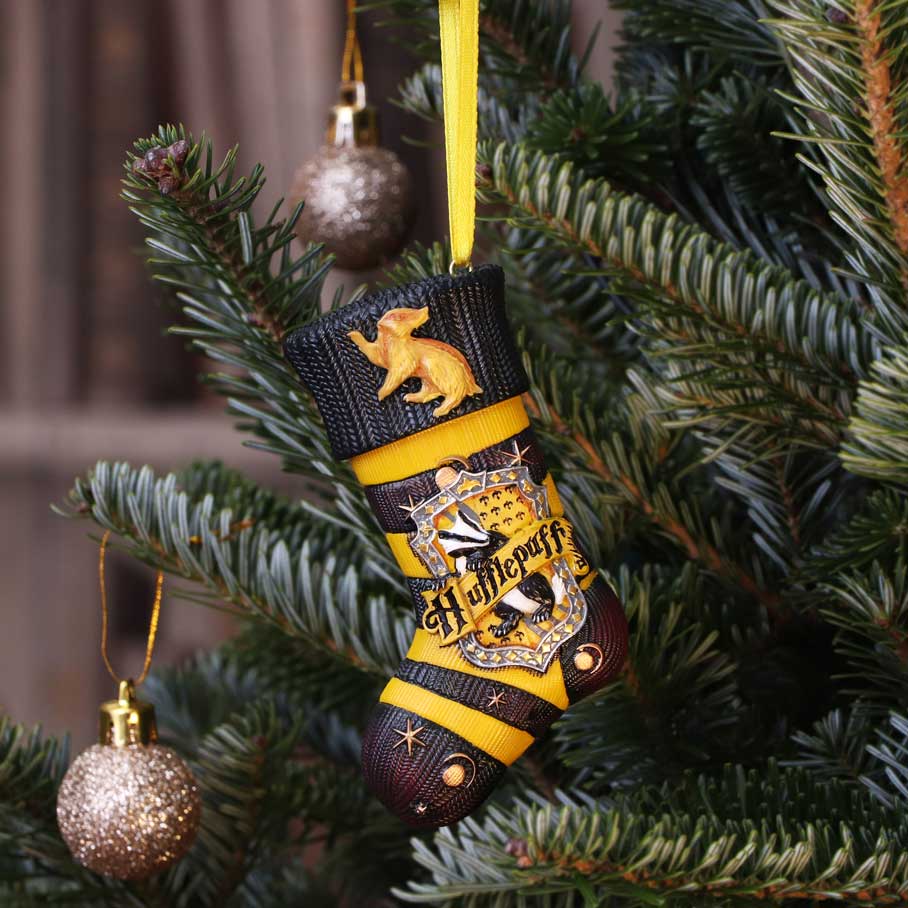 Harry Potter Hufflepuff Christmas Stocking Ornament