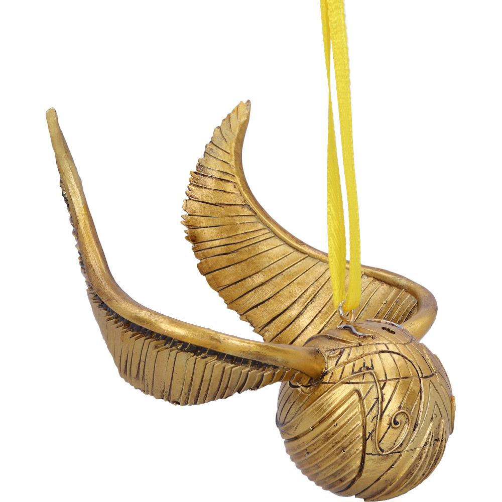 Harry Potter Golden Snitch Quidditch Christmas Ornament