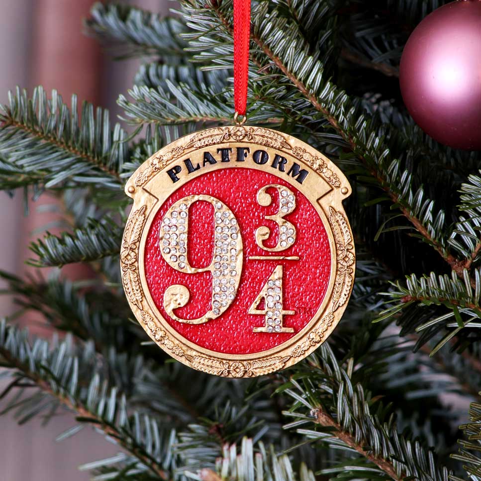 Harry Potter Platform 9¾ Christmas Hanging Ornament 8.2cm