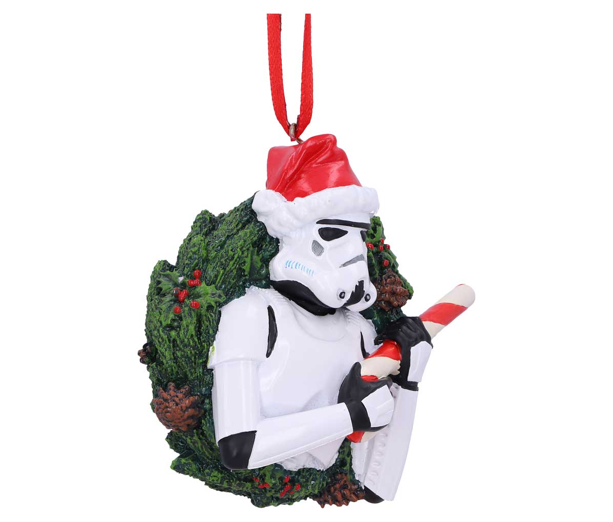 Stormtrooper Wreath Christmas Hanging Ornament | Nemesis Now