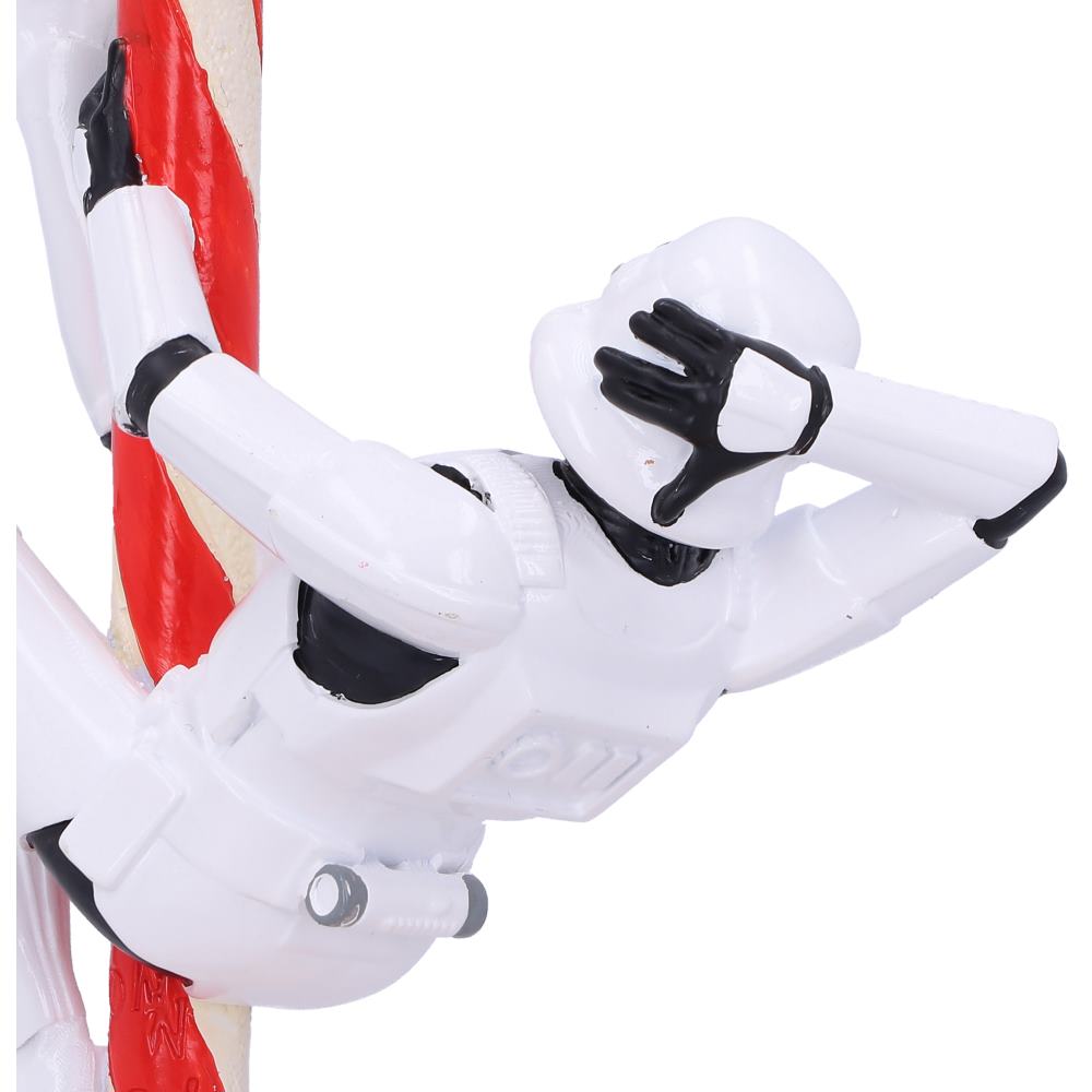 Original Stormtrooper Candy Cane Christmas Hanging Ornament, 12cm