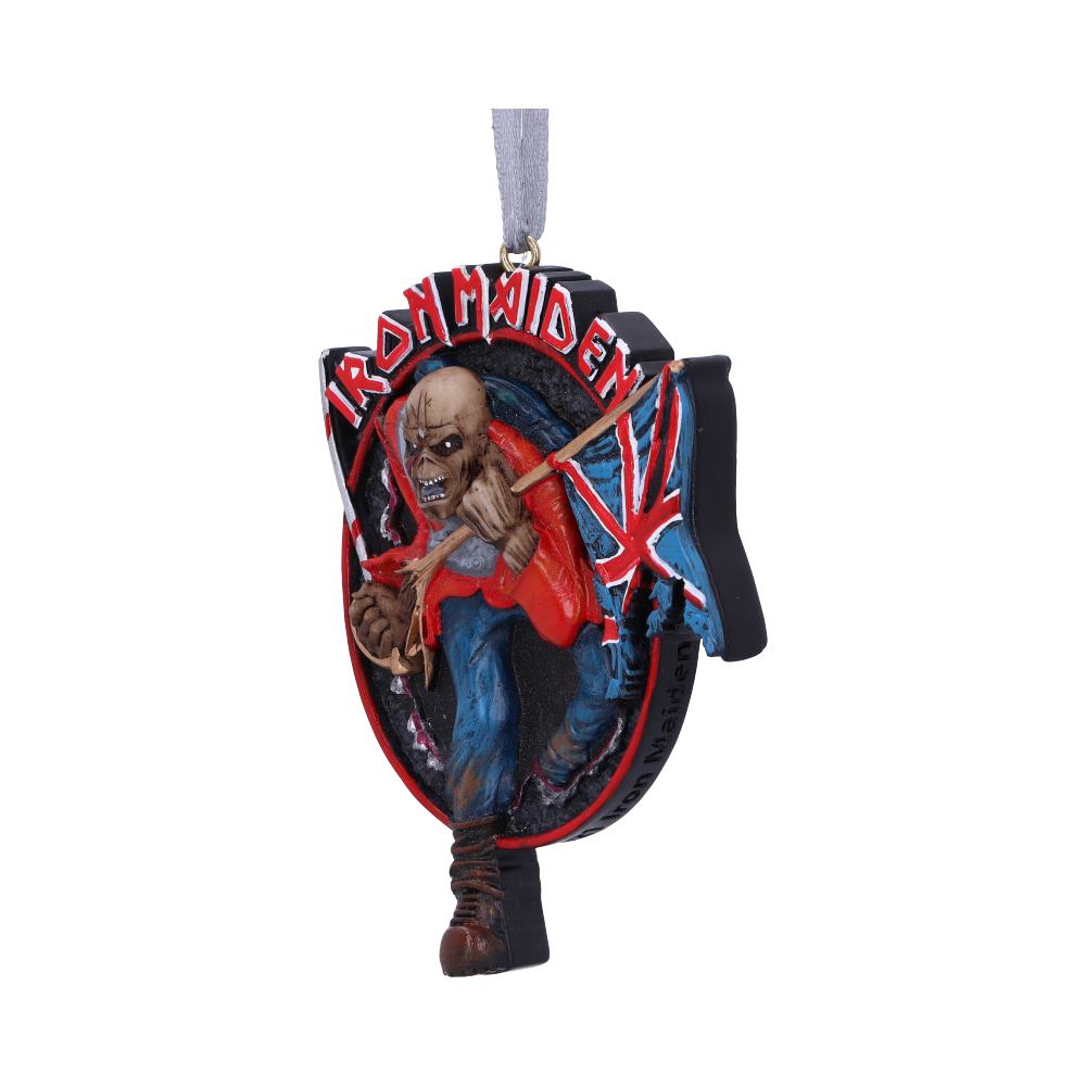 Iron Maiden The Trooper Hanging Ornament 8.5cm | Nemesis Now