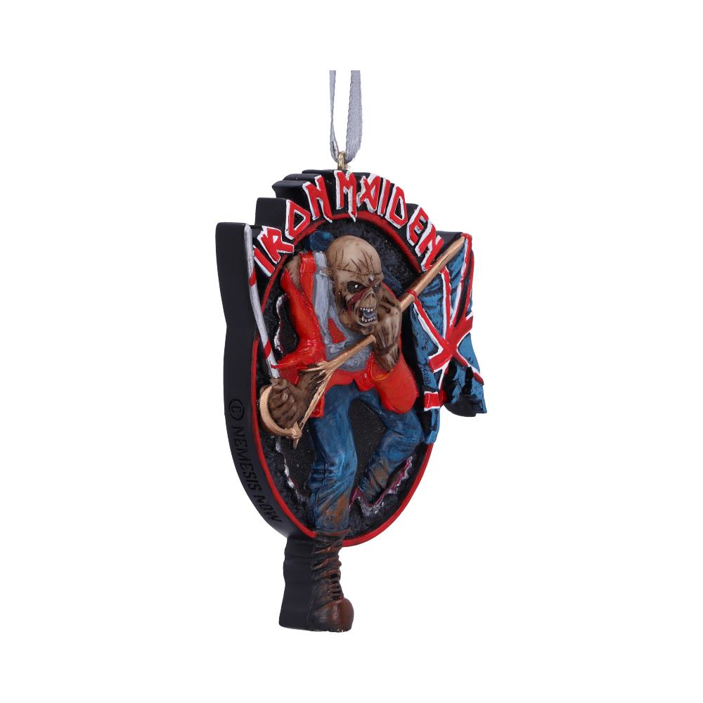 Iron Maiden The Trooper Hanging Ornament 8.5cm | Nemesis Now