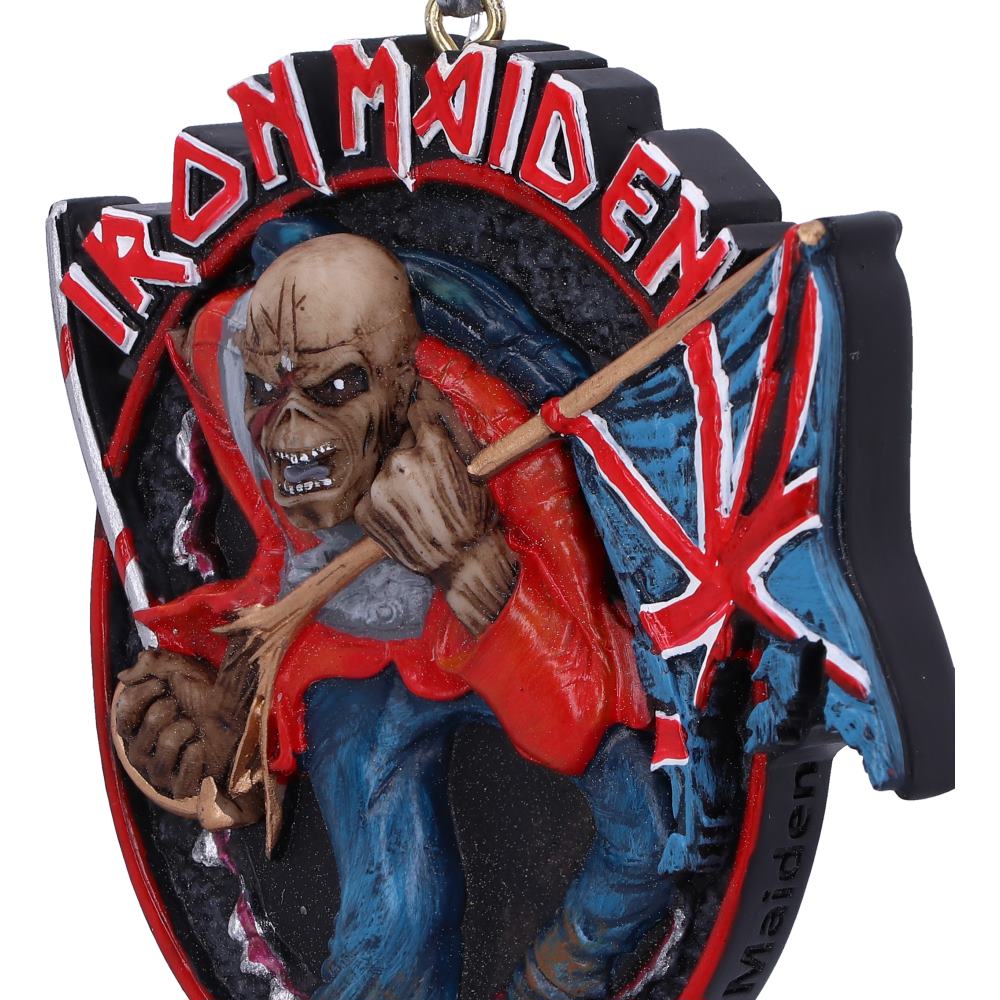 Iron Maiden The Trooper Hanging Ornament 8.5cm | Nemesis Now