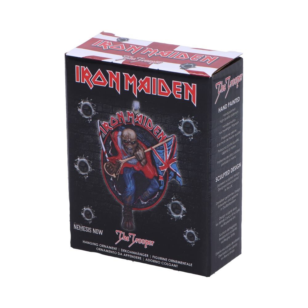 Iron Maiden The Trooper Hanging Ornament 8.5cm | Nemesis Now
