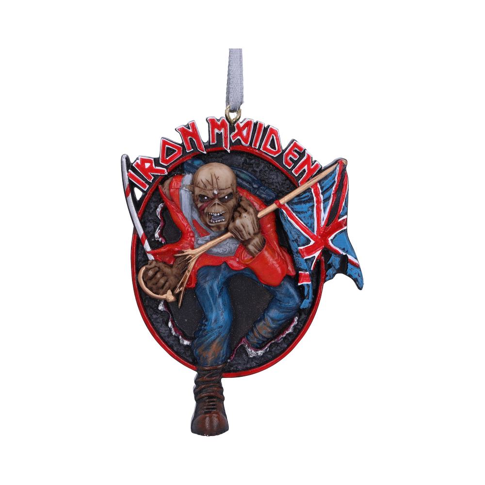 Iron Maiden The Trooper Hanging Ornament 8.5cm | Nemesis Now