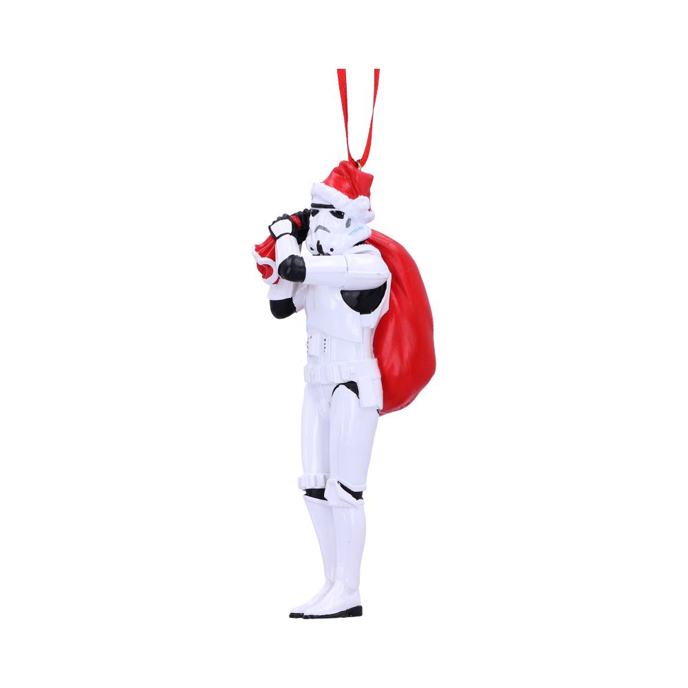 Stormtrooper Santa Sack Hanging Ornament 13cm | Nemesis Now