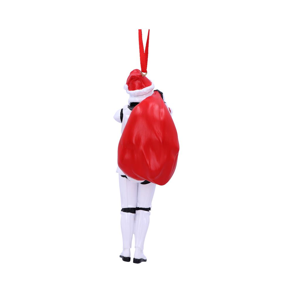 Stormtrooper Santa Sack Hanging Ornament 13cm | Nemesis Now