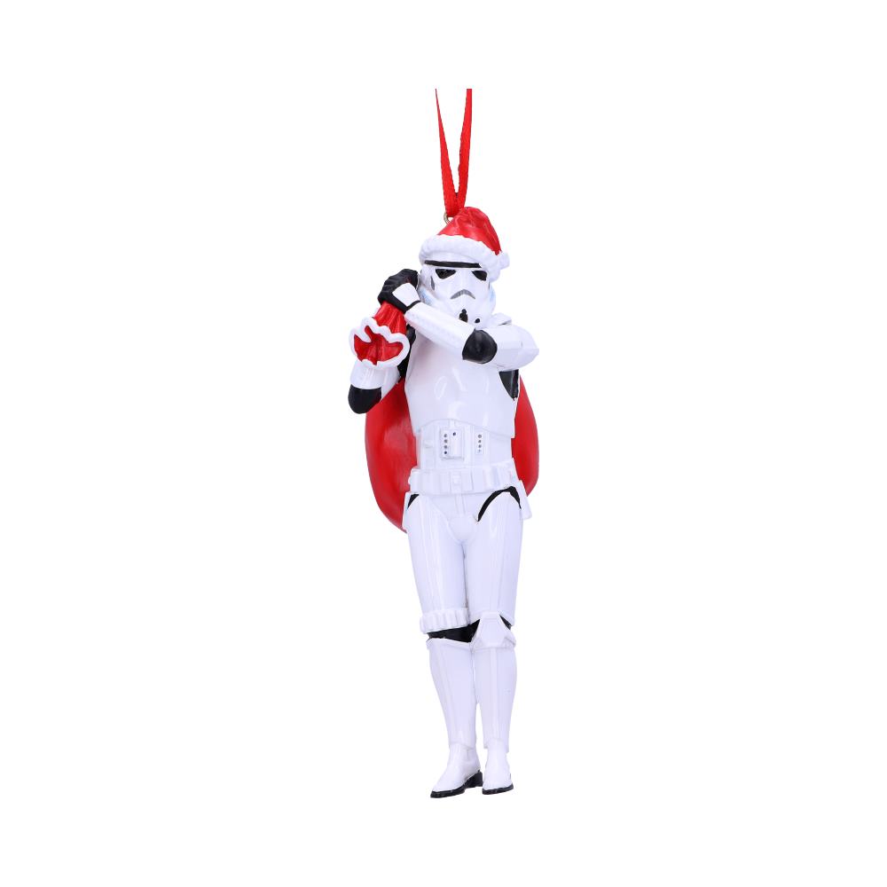 Stormtrooper Santa Sack Hanging Ornament 13cm | Nemesis Now
