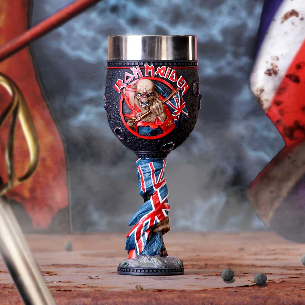 Iron Maiden The Trooper Goblet 19.5cm | Officially Licensed