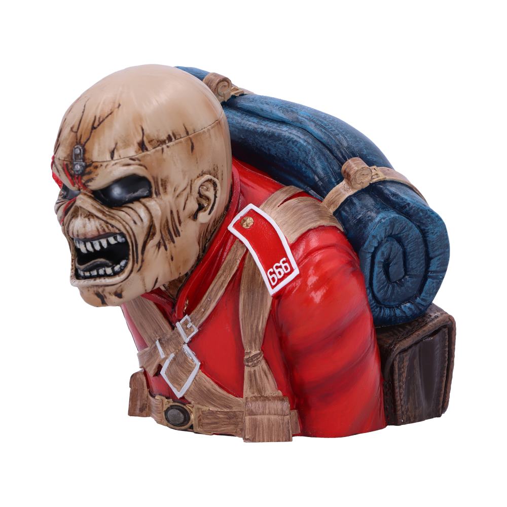 Iron Maiden The Trooper Eddie Bust Box 12cm