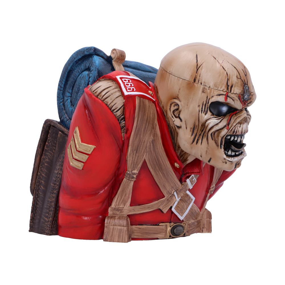 Iron Maiden The Trooper Eddie Bust Box 12cm