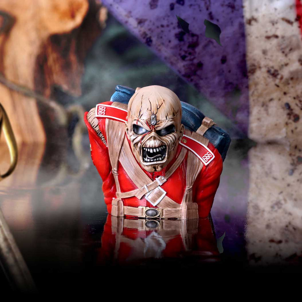 Iron Maiden The Trooper Eddie Bust Box 12cm