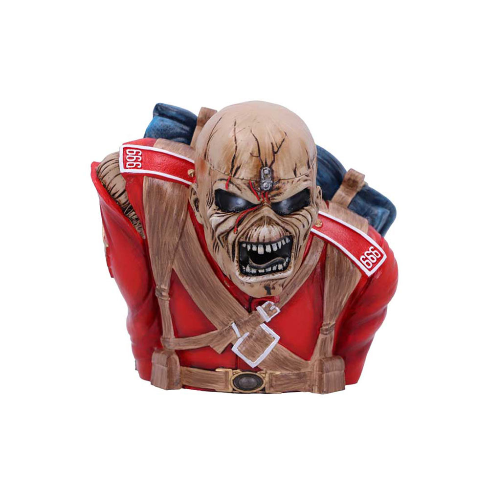 Iron Maiden The Trooper Eddie Bust Box 12cm
