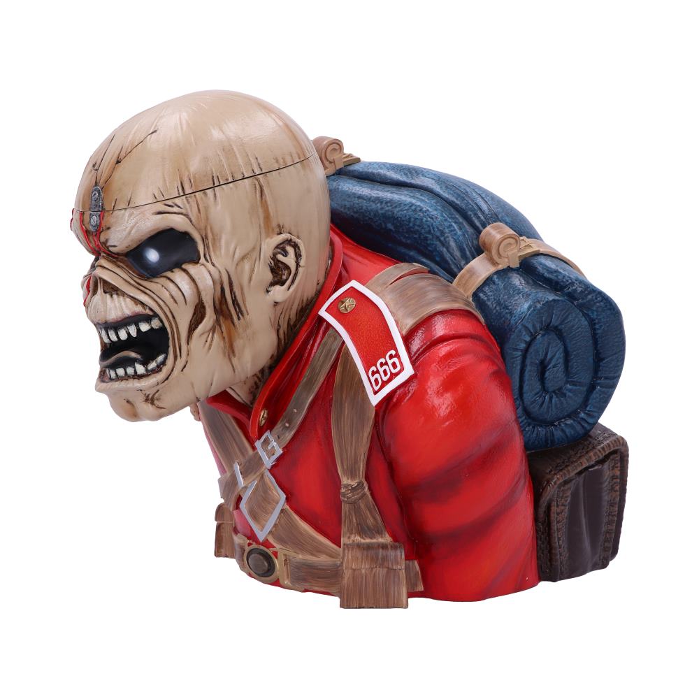Iron Maiden The Trooper Bust Box, 26.5cm | Nemesis Now