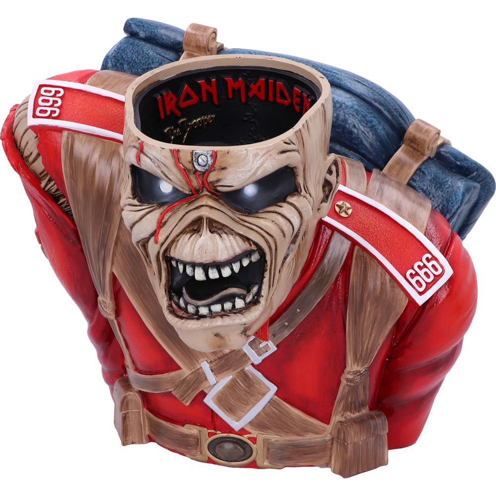 Iron Maiden The Trooper Bust Box, 26.5cm | Nemesis Now