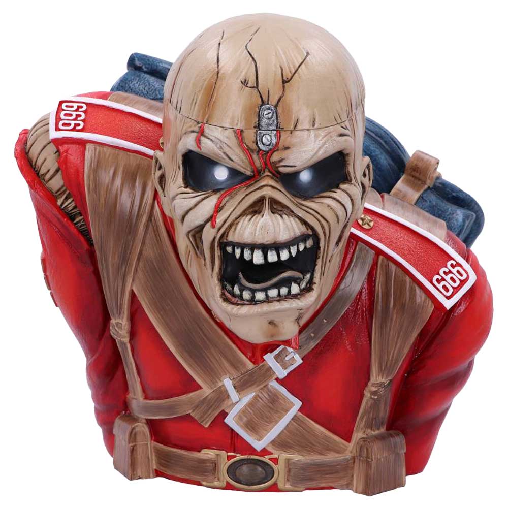 Iron Maiden The Trooper Bust Box, 26.5cm | Nemesis Now