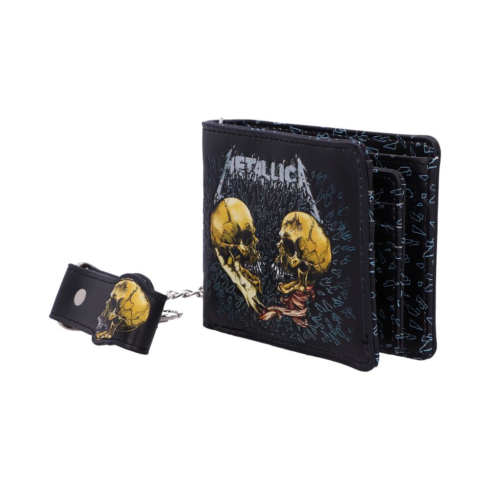 Metallica Sad But True Wallet with Chain | Officially Licensed