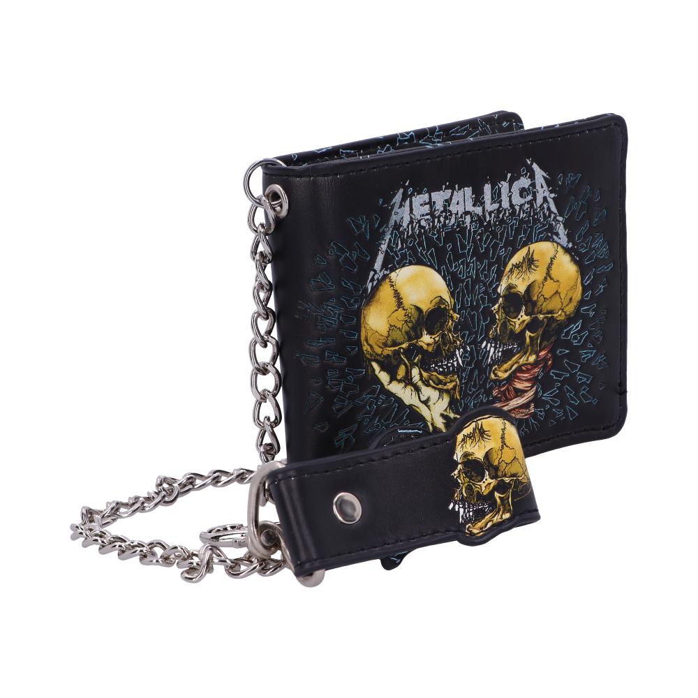Metallica Sad But True Wallet with Chain | Officially Licensed