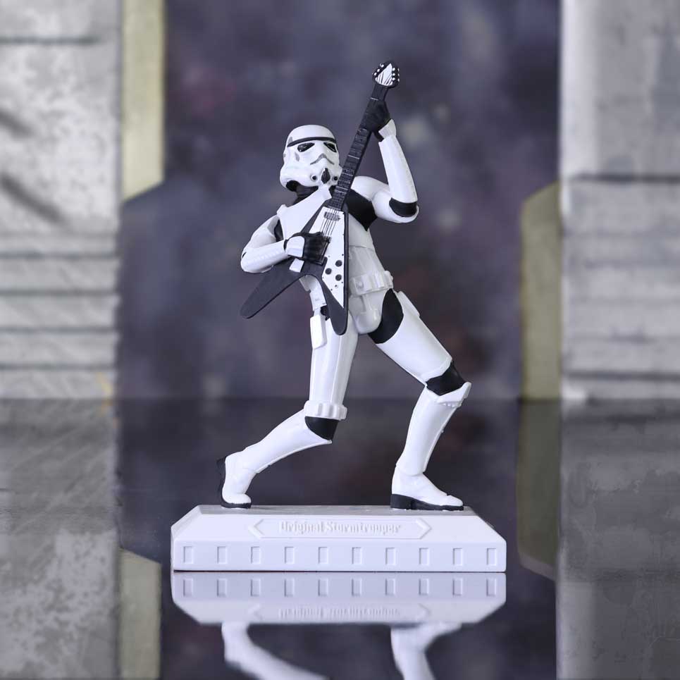 Stormtrooper Rock On Guitarist Figurine 18cm | Nemesis Now