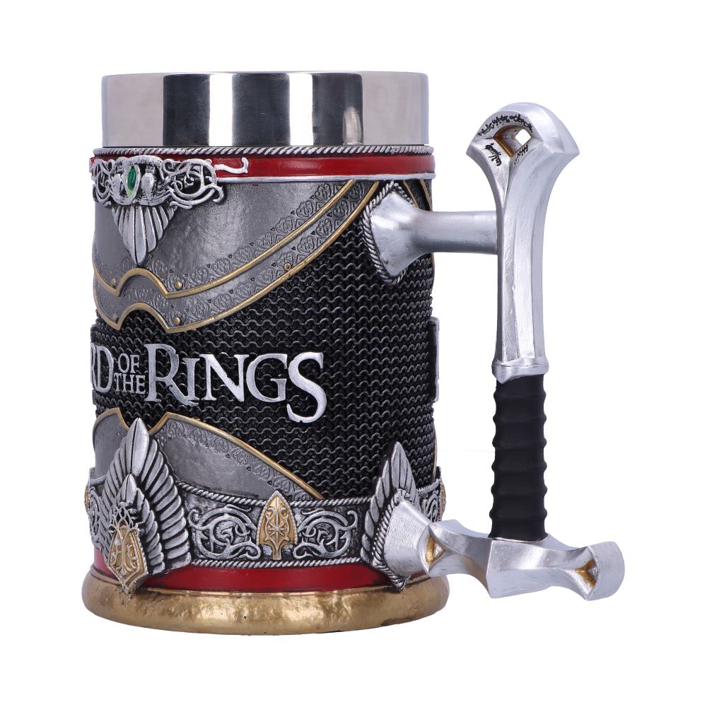 Lord of the Rings Aragorn Collectible Tankard, 15.5cm
