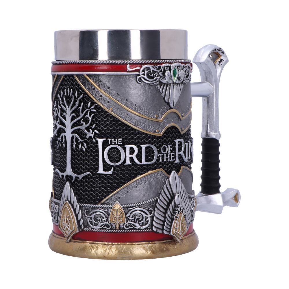 Lord of the Rings Aragorn Collectible Tankard, 15.5cm