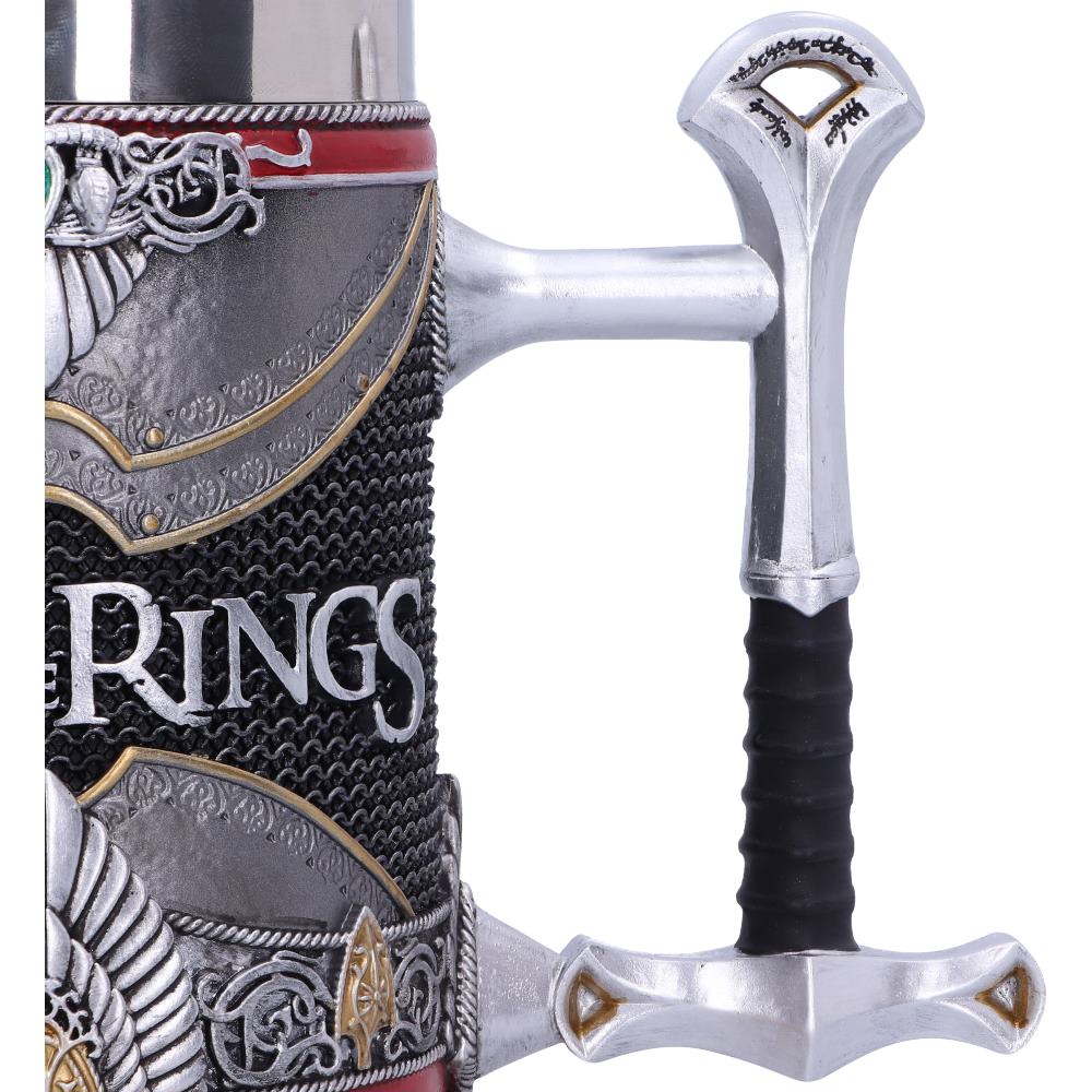 Lord of the Rings Aragorn Collectible Tankard, 15.5cm