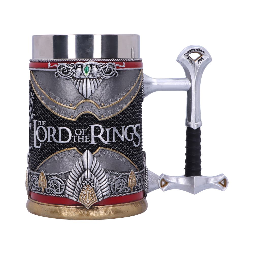 Lord of the Rings Aragorn Collectible Tankard, 15.5cm