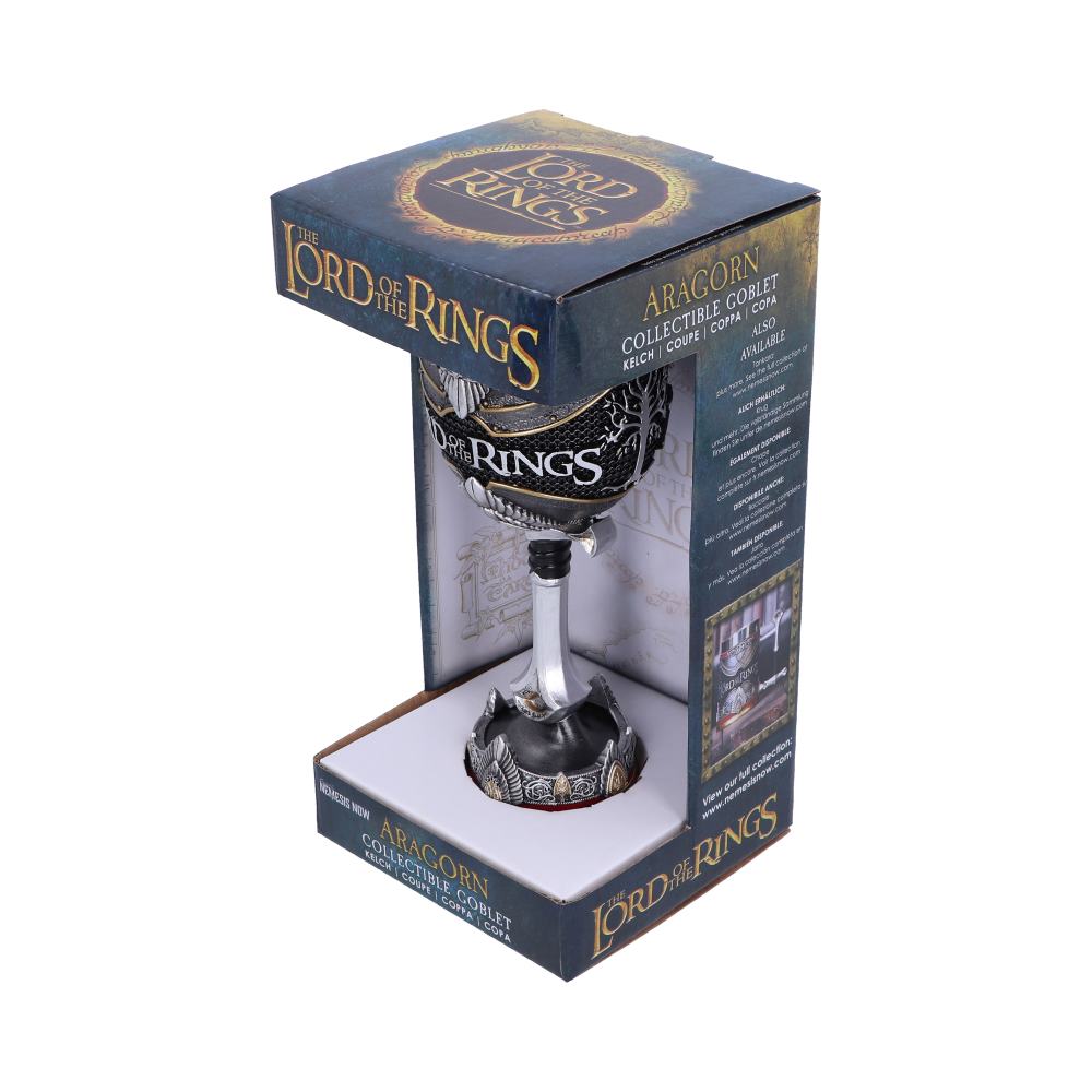 Lord of the Rings Aragorn Collectible Goblet, 19.5cm
