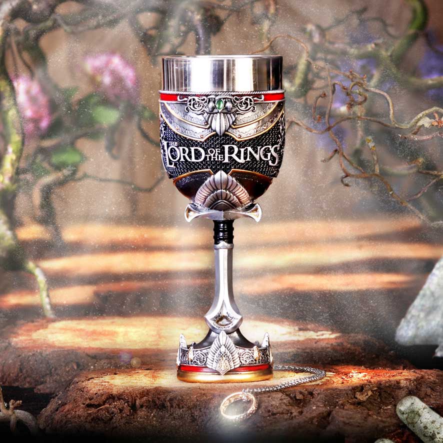 Lord of the Rings Aragorn Collectible Goblet, 19.5cm