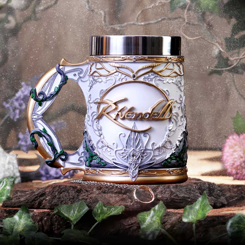 Lord of the Rings Rivendell Collectible Tankard, 15.5cm