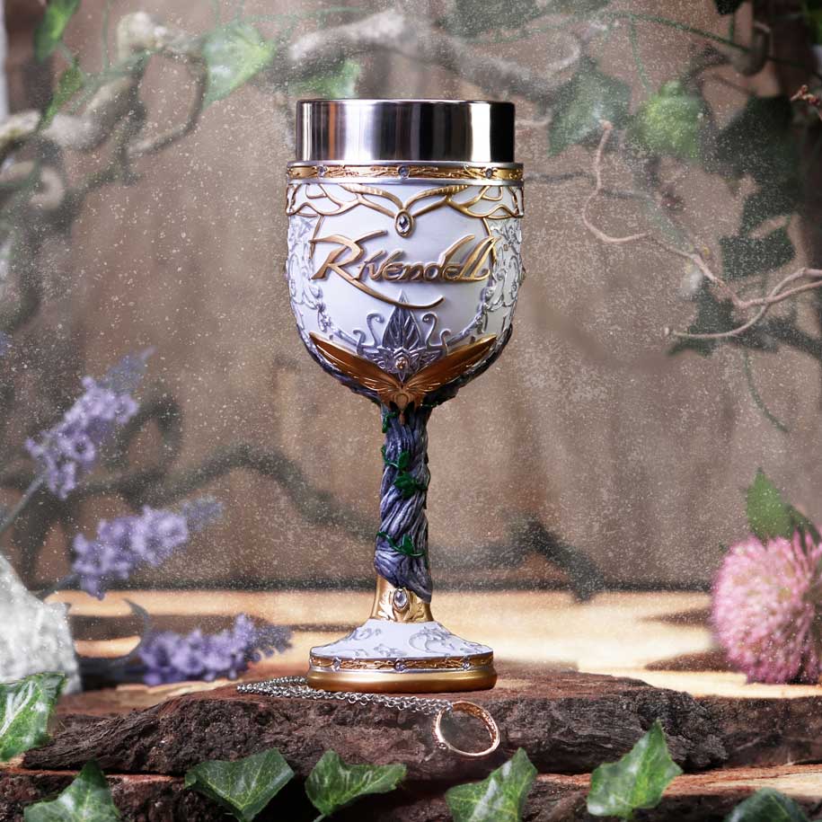 Lord of the Rings Rivendell Collectible Goblet, 19.5cm