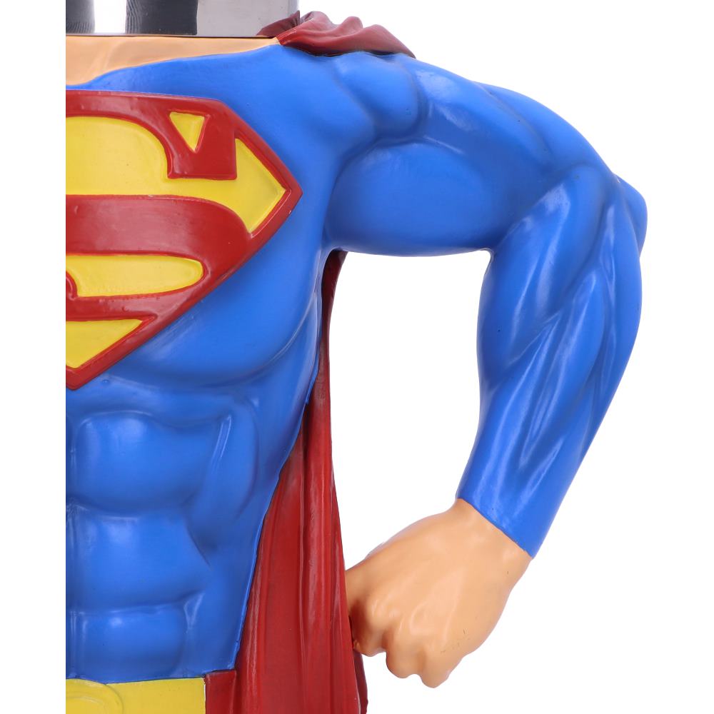 DC Superman Hero Resin Tankard, 16.3cm