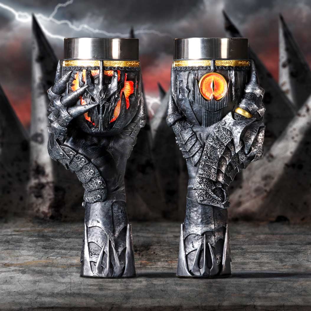 Lord of the Rings Sauron Collectible Goblet, 22.5cm