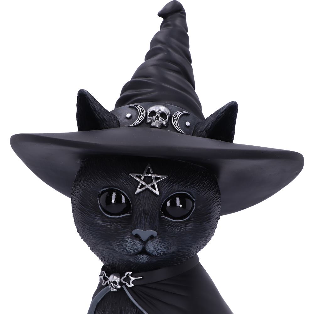 Cult Cuties Purrah Witch Cat Figurine – Large 30cm