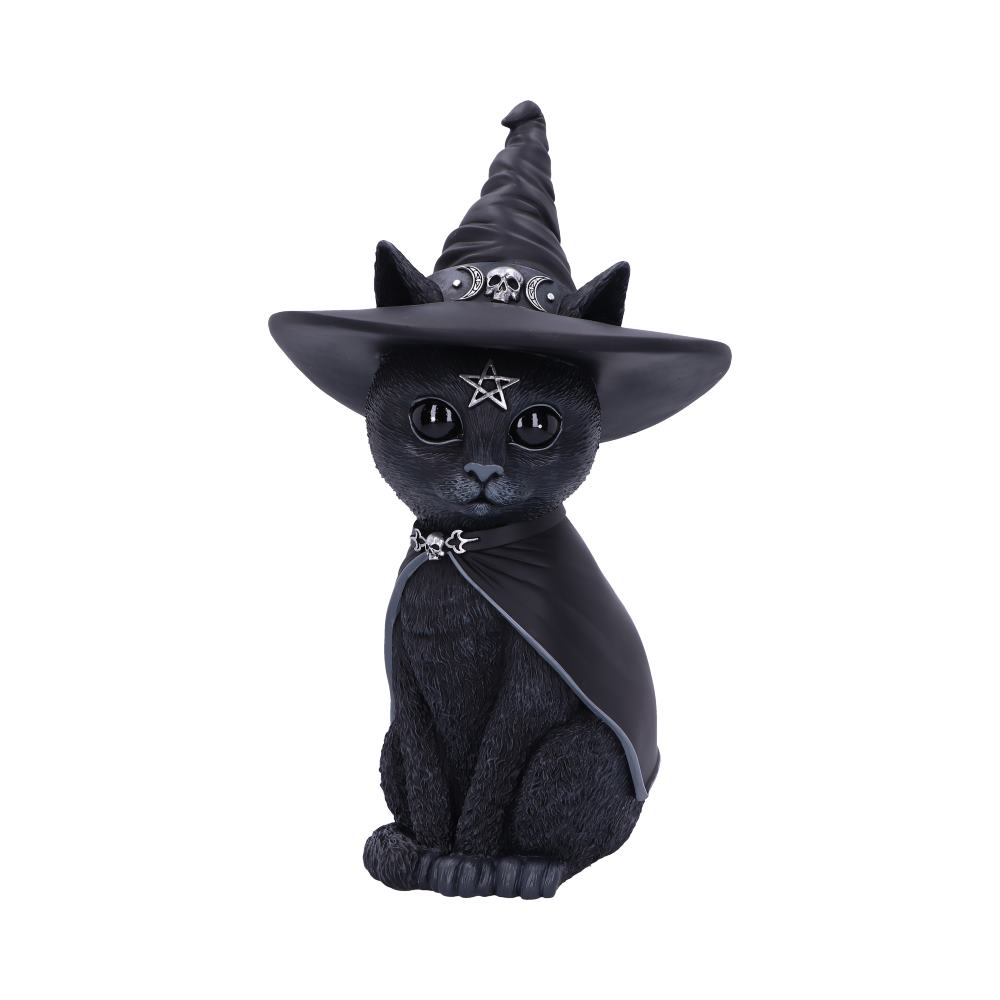 Cult Cuties Purrah Witch Cat Figurine – Large 30cm