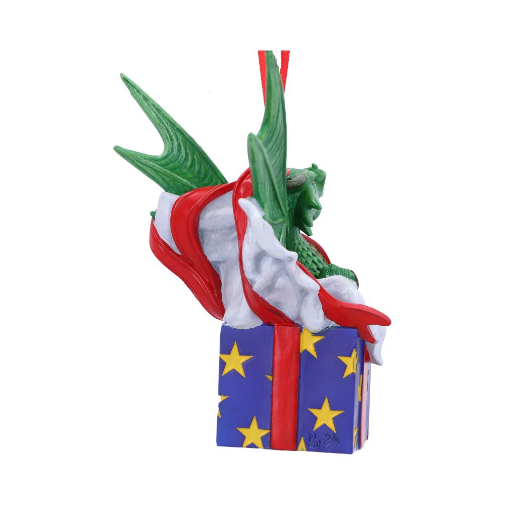 Anne Stokes Surprise Gift Hanging Ornament, 12.5cm
