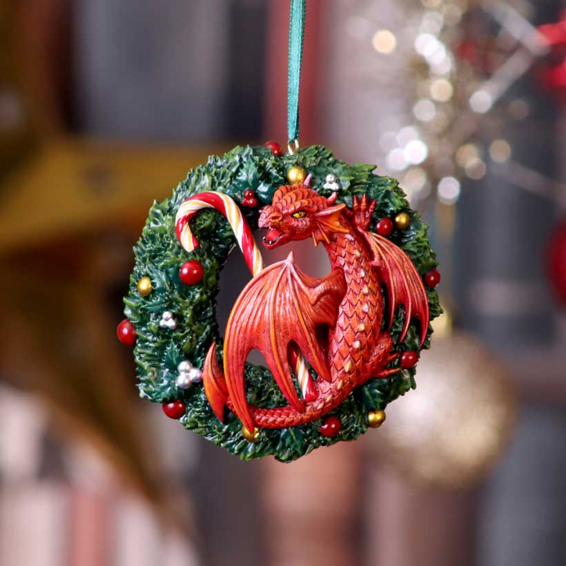 Anne Stokes Sweet Tooth Hanging Ornament, 9cm