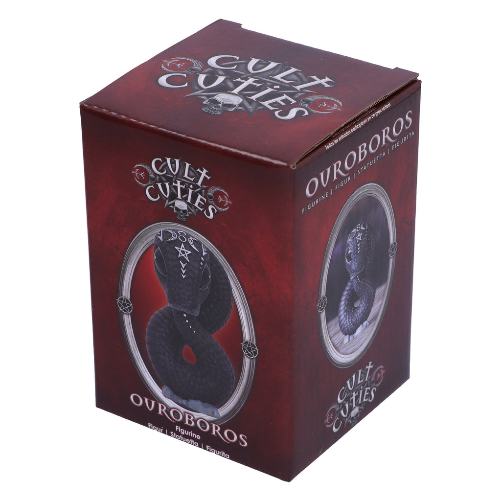 Nemesis Now Cult Cuties Ouroboros Occult Snake Figurine 9.6cm