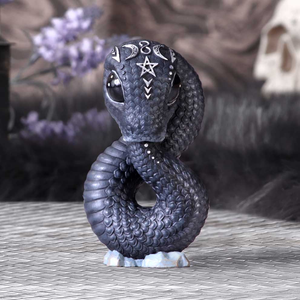 Nemesis Now Cult Cuties Ouroboros Occult Snake Figurine 9.6cm