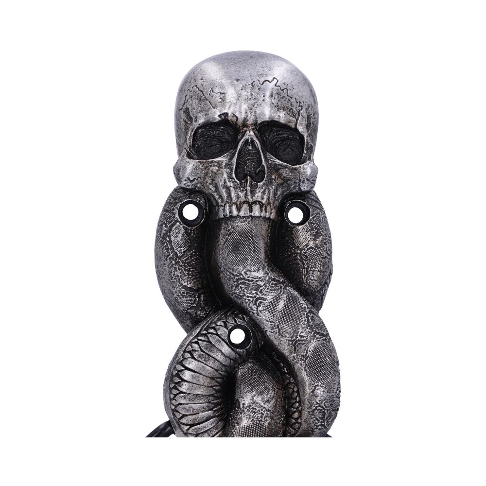 Harry Potter The Dark Mark Door Knocker 23cm – Officially Licensed Silver Resin Plaque