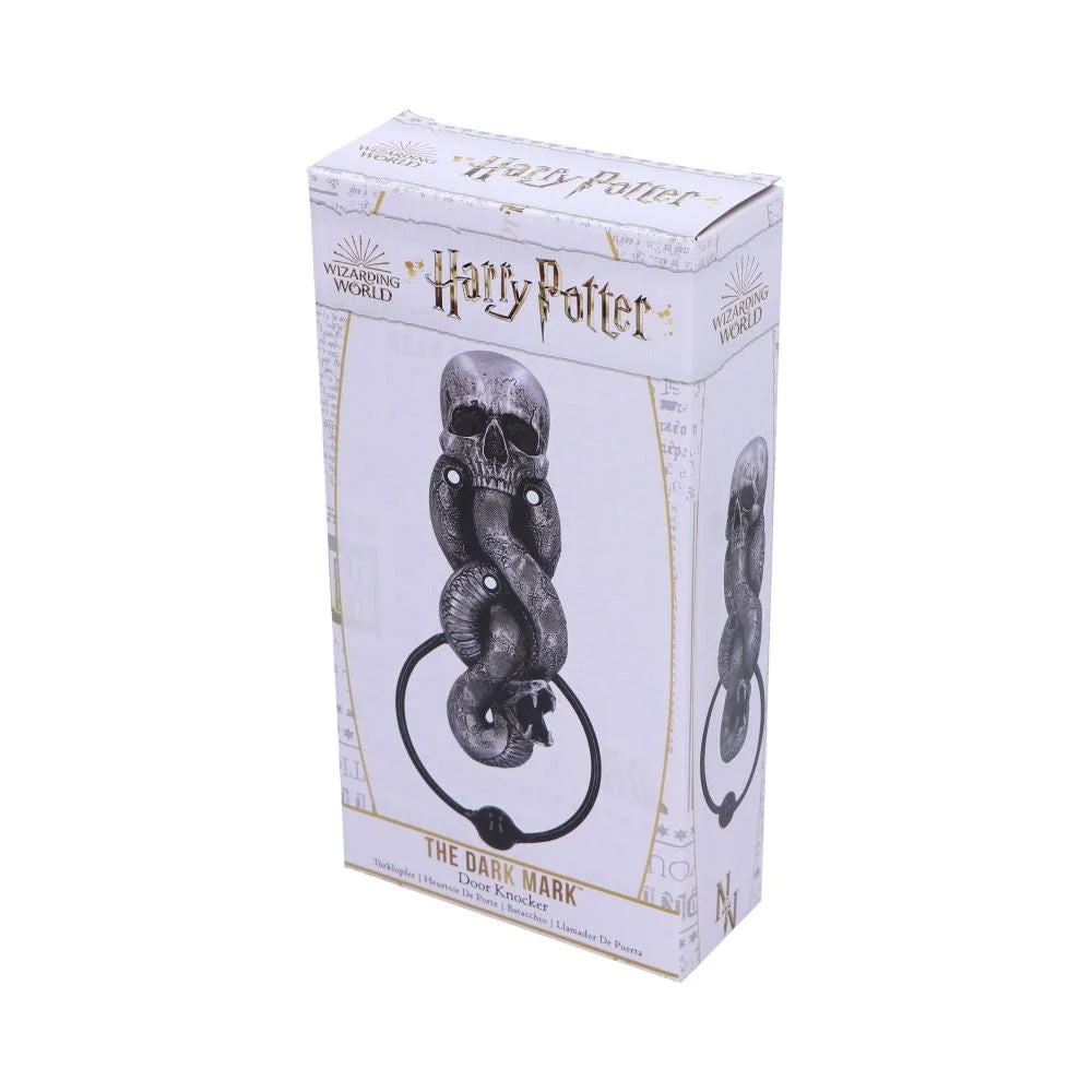 Harry Potter The Dark Mark Door Knocker 23cm – Officially Licensed Silver Resin Plaque