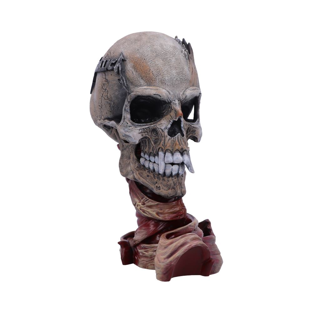 Metallica Pushead Skull Figurine 23.5cm | Officially Licensed